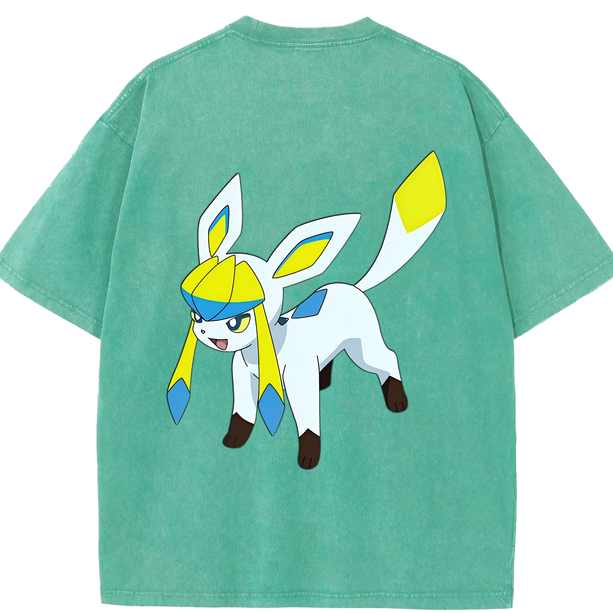 （画像用） Digimon デジタルモンスター/デジモン 綿100% ヴィンテージ風 半袖Tシャツ（背面プリント）